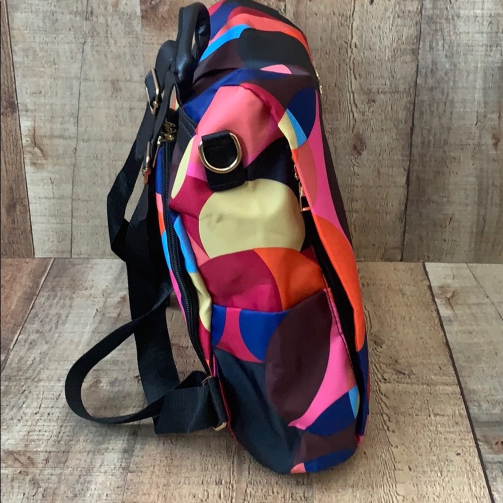 ๐Poaba Colorful Antitheft Oxford Backpack NWT ๐ - Picture 12 of 12